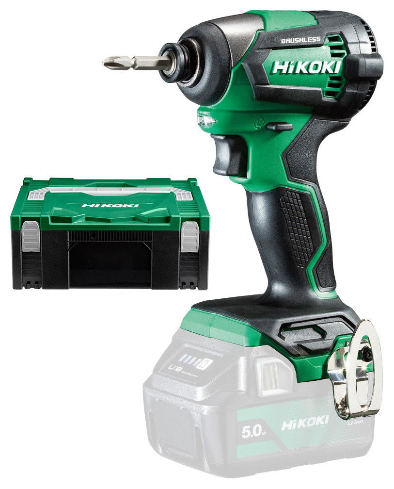HiKoki WH18DE-W2Z akkus ütvecsavarozó (akku és töltő nélkül, Hitbox kofferben) termék fő termékképe