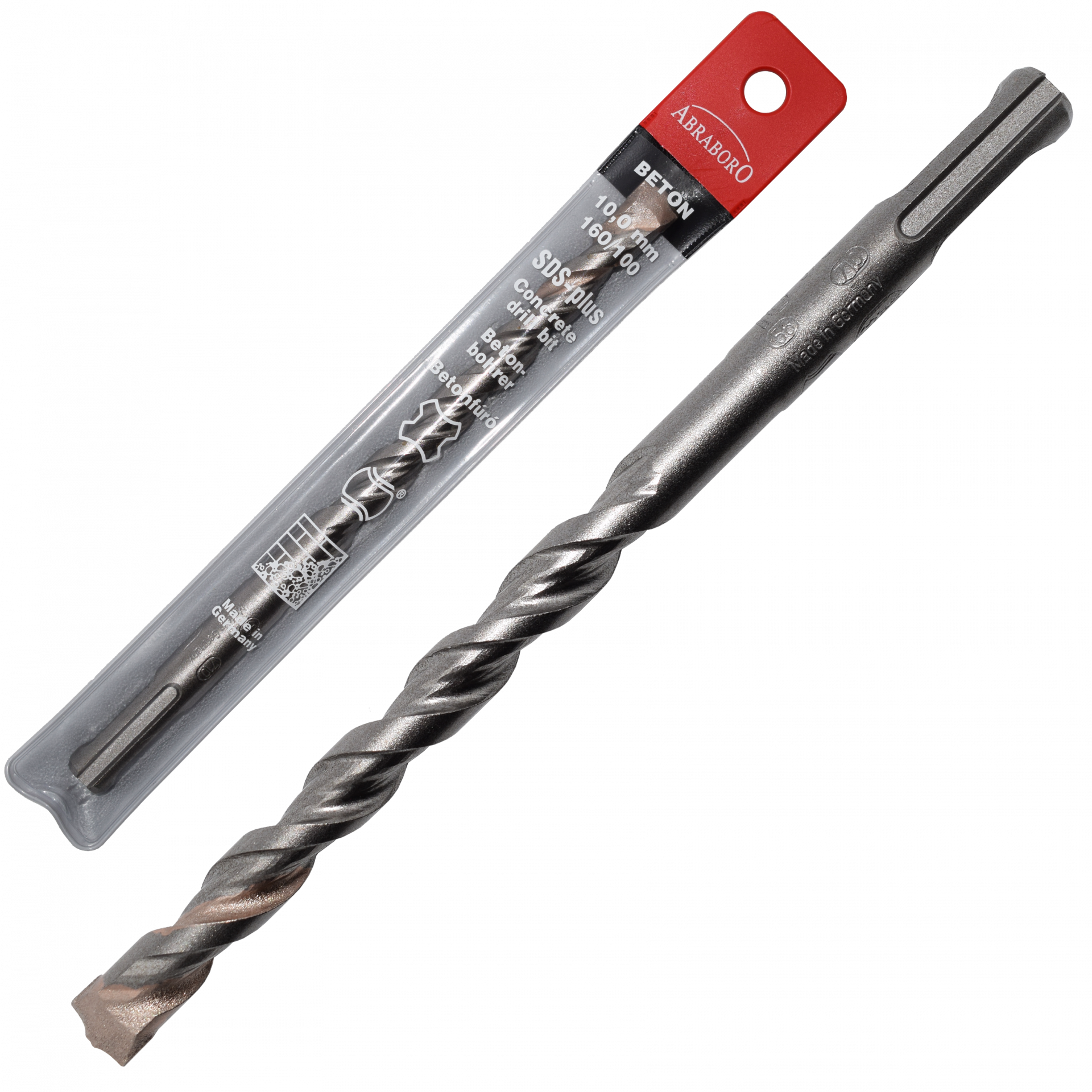 Abraboro 20 x 1000 / 950 mm SDS-plus TWIXX betonfúró műanyag tasakban termék fő termékképe