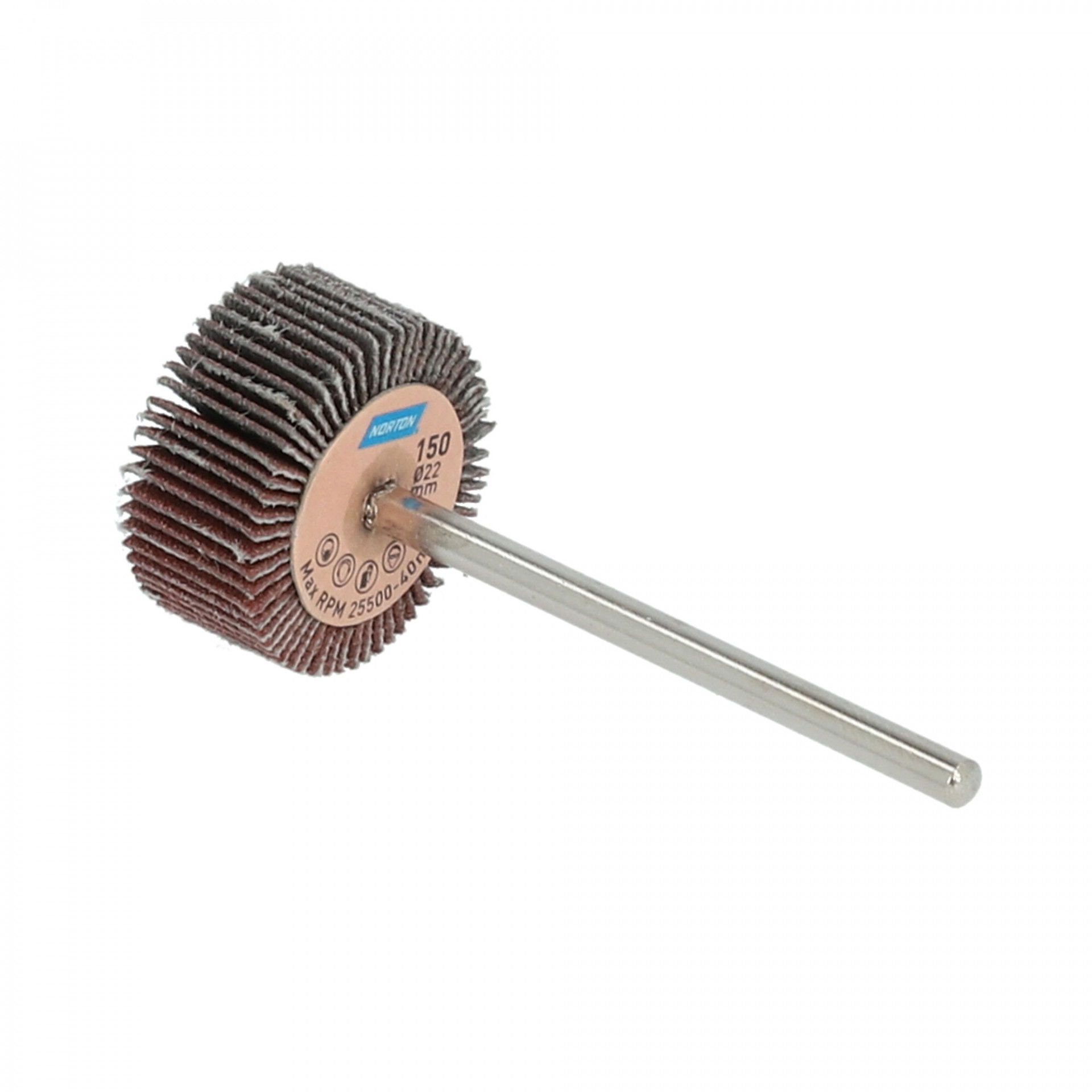 Norton BDX R207Plus csapos lamellás csiszolókorong 22x10x3mm P150, 10 db/csomag termék fő termékképe