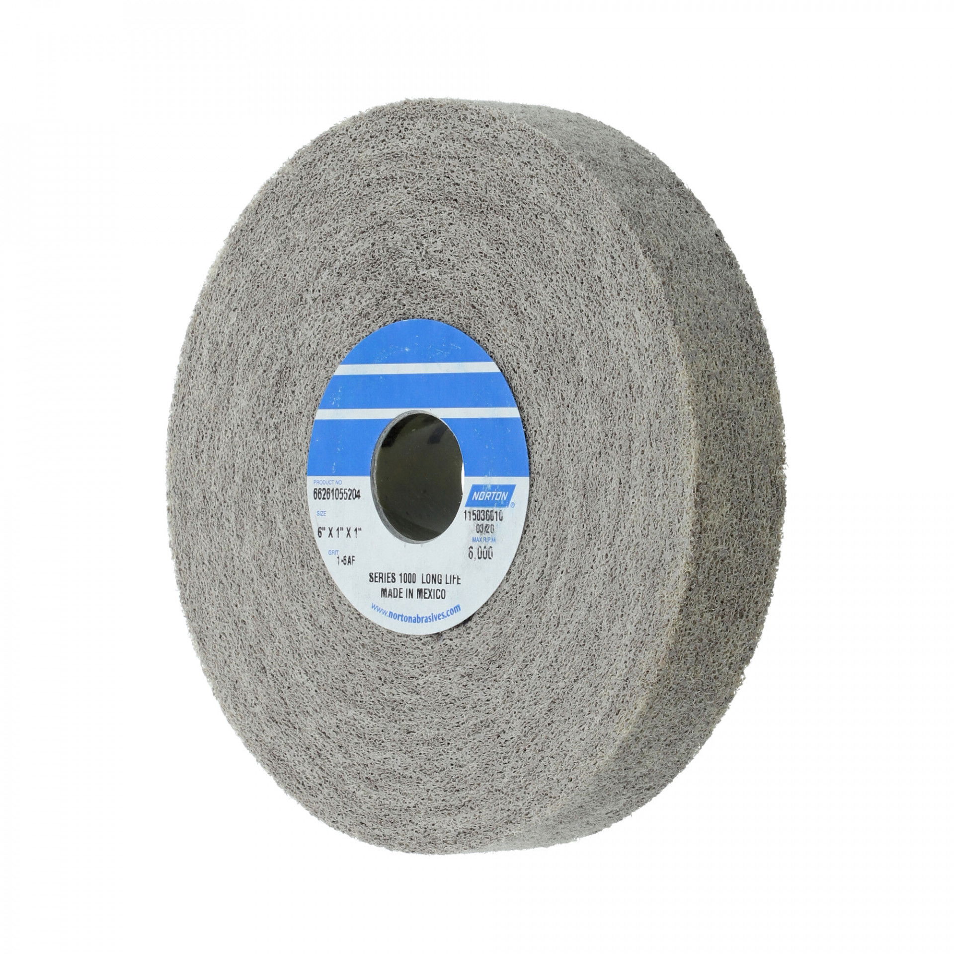 Norton Rapid Finish Series 1000 Long Life rost csiszolókorong 150x25x25mm Fine 9 SiC, 3 db/csomag termék fő termékképe