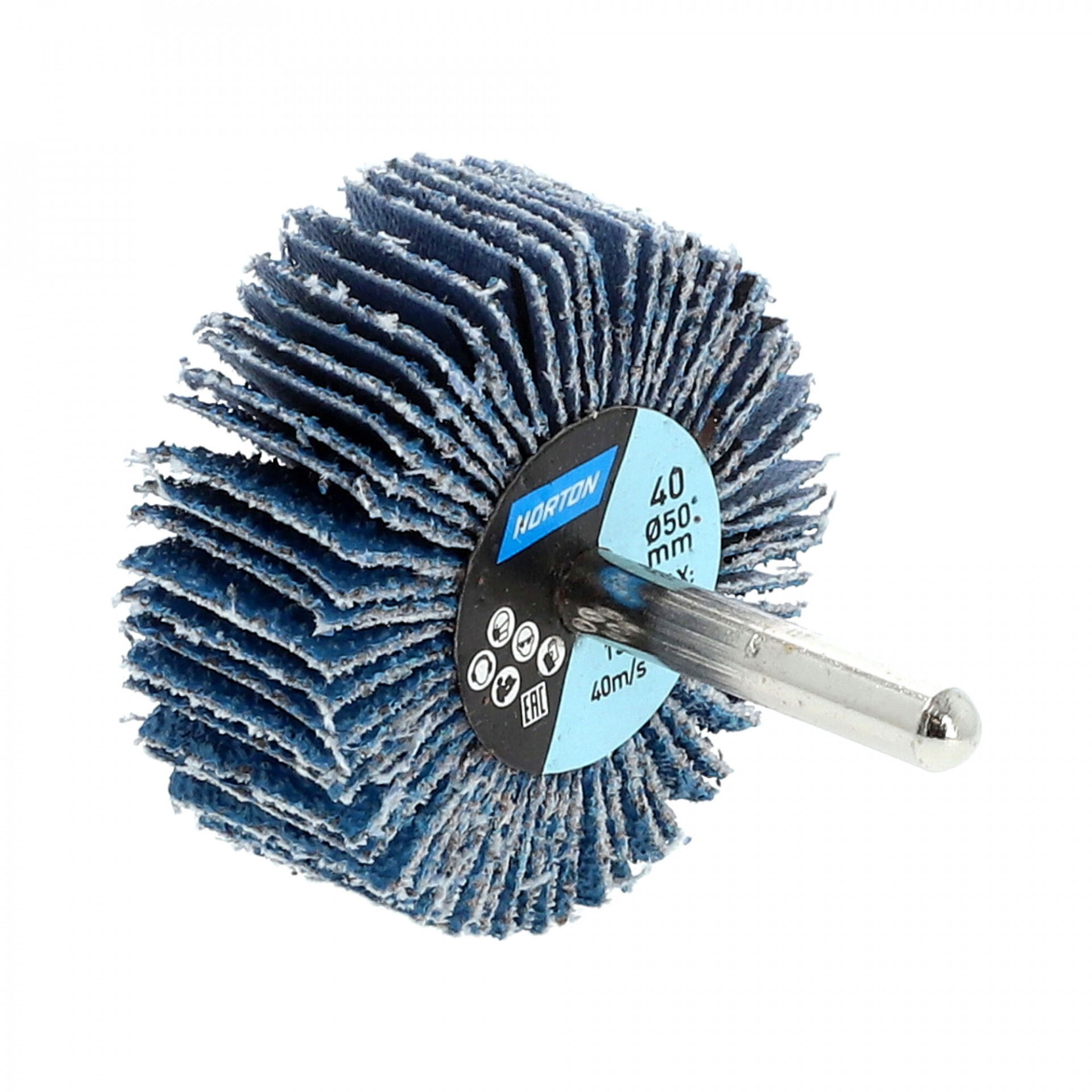 Norton X-Treme R822 csapos lamellás csiszolókorong Ø50x20x6mm P60, 10 db/csomag termék fő termékképe