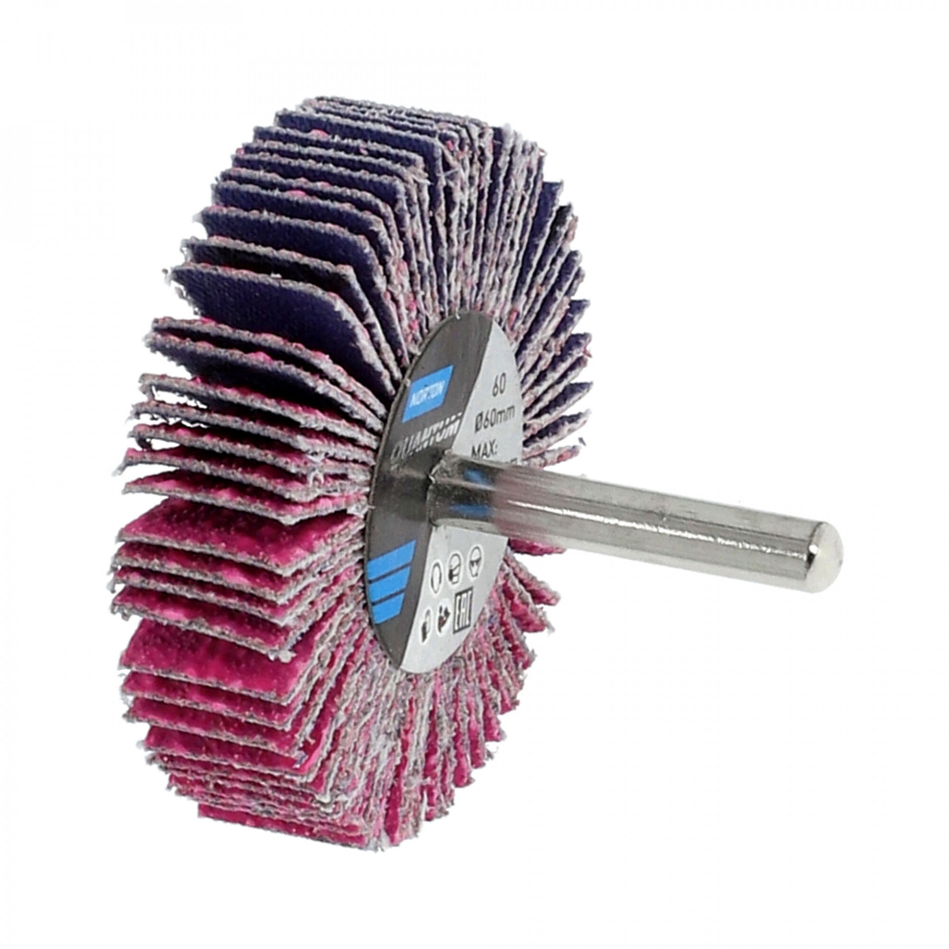 Norton Quantum R928 csapos lamellás csiszolókorong Ø60x15x6mm P80, 10 db/csomag termék fő termékképe