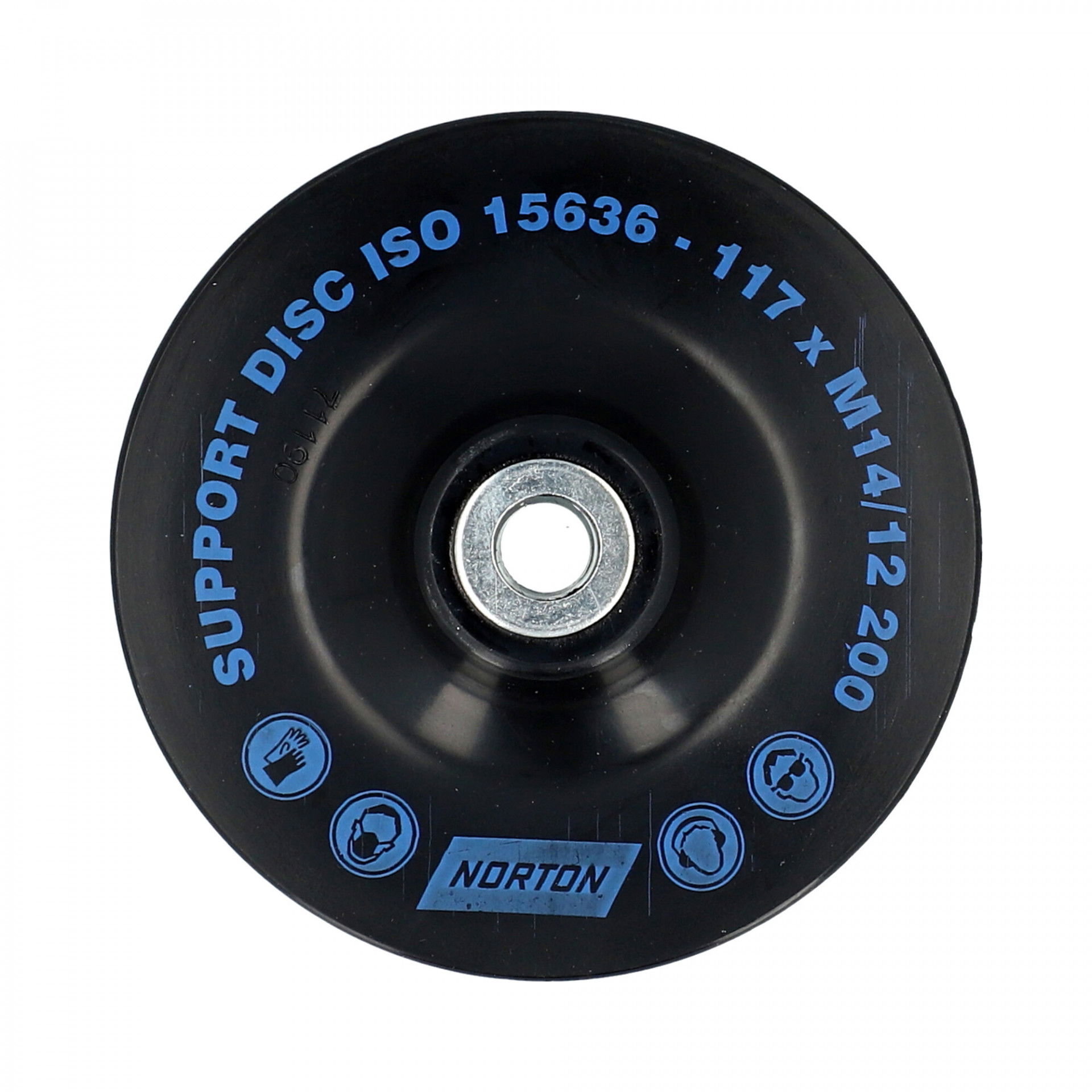 Norton fíbertárcsa felfogó Nylon Medium Ø125xM14, 5 db/csomag termék fő termékképe