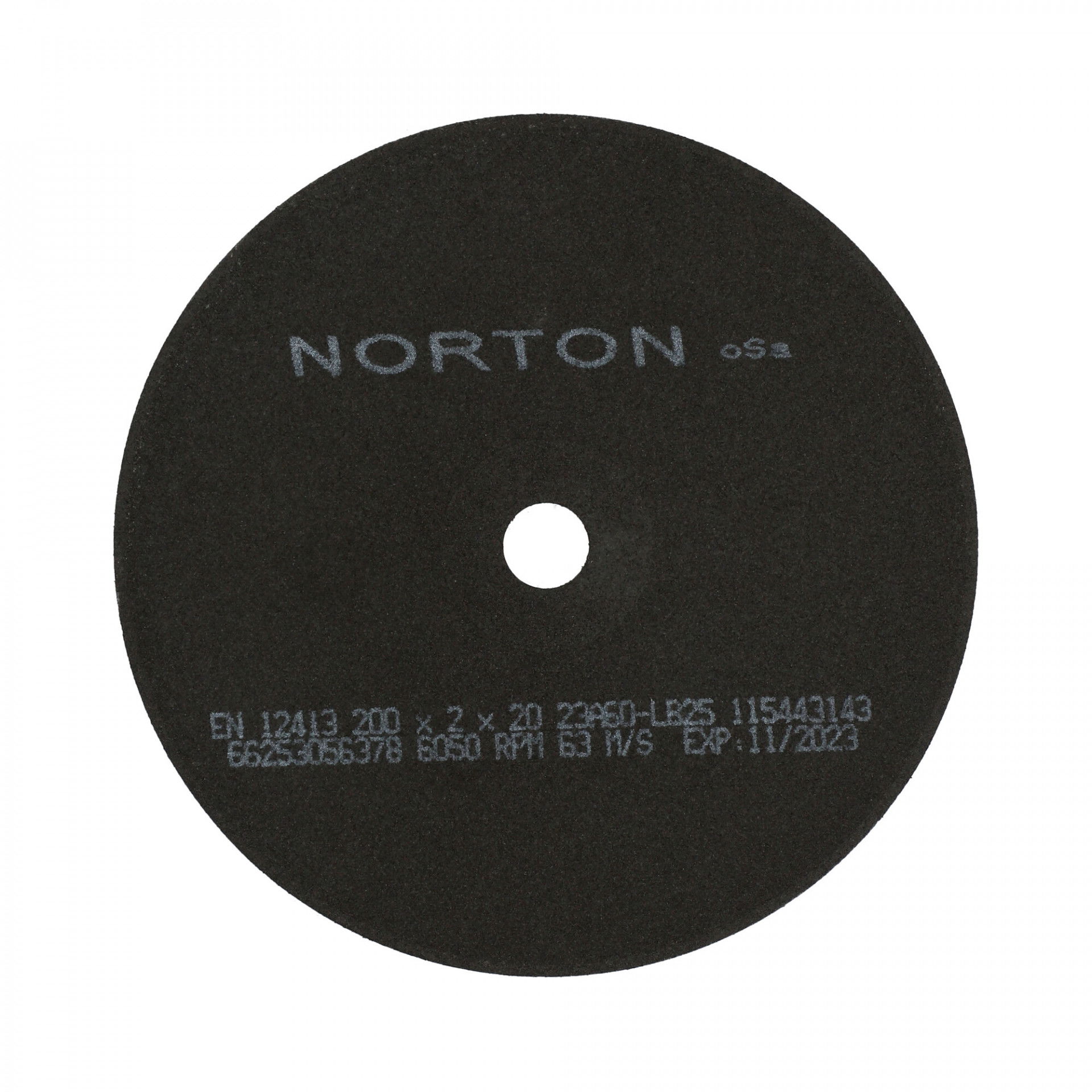 Norton Preciziós gépipari erősítés nélküli vágókorong 200x2x20 mm 23A 60 L B25, 25 db/csomag termék fő termékképe