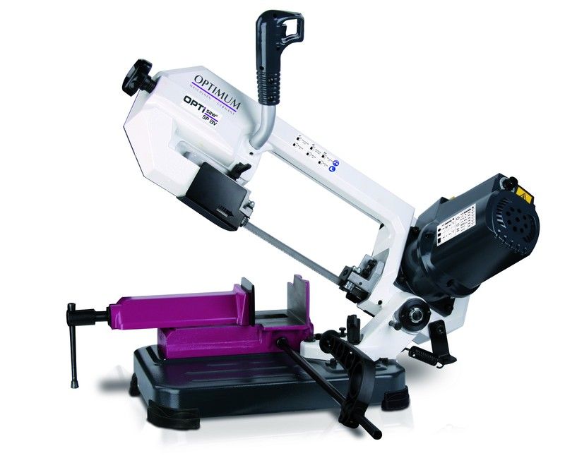 OPTIMUM Szalagfűrészgép SP 13V (átm.125mm, 0-60°, 30-80m/perc, 1,0kW/230V) termék fő termékképe