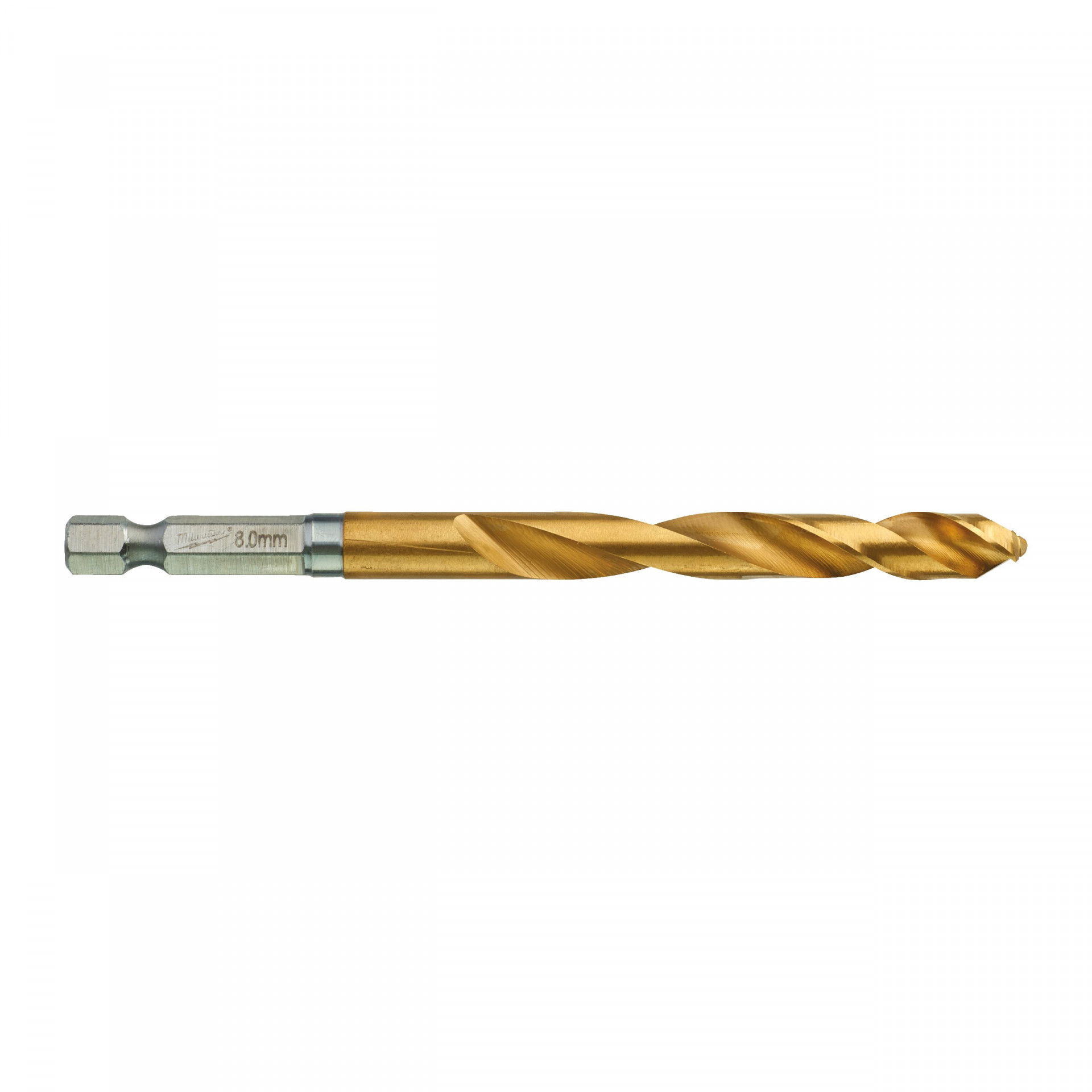 Milwaukee Shockwave™ HSS-G titán-nitrid RED HEX fém fúrószár, 8 x 70/111 mm, 5 db/csomag termék fő termékképe