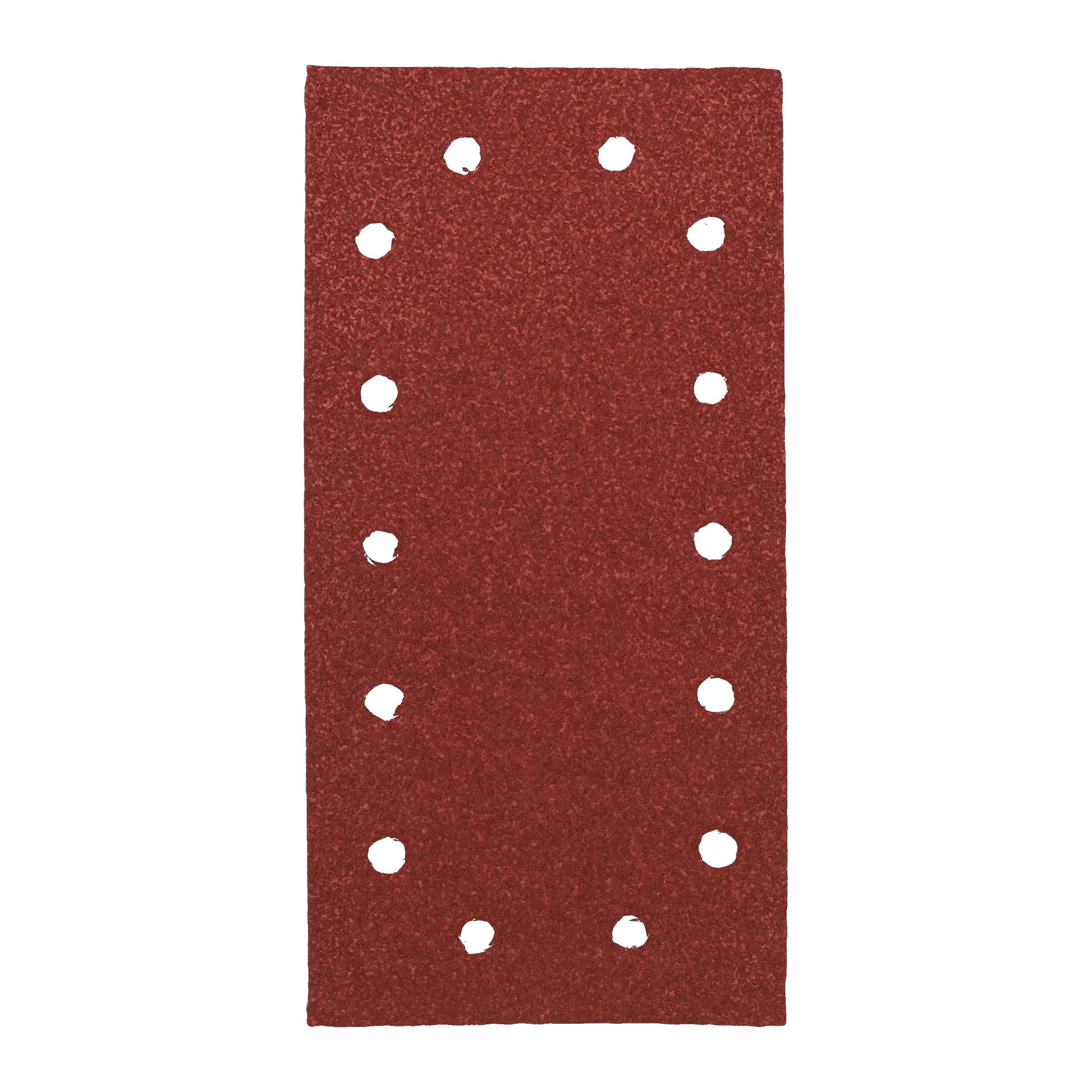 Milwaukee Tépőzáras csiszolólap, 115x230 mm, 14 lyukú, 120-as finomság, 10 db/csomag termék fő termékképe