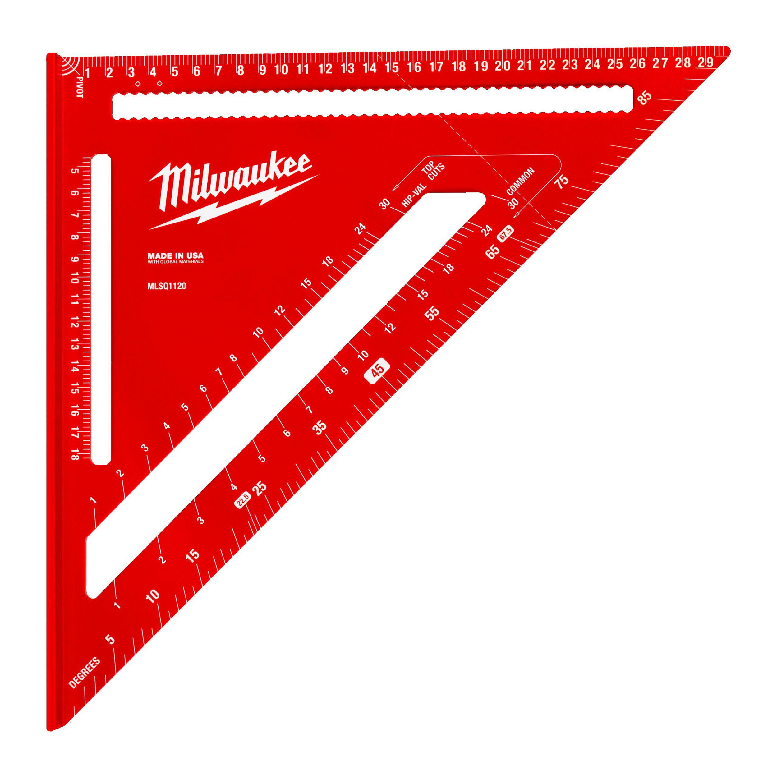 Milwaukee Talpas derékszögű háromszög vonalzó, 30 cm termék fő termékképe