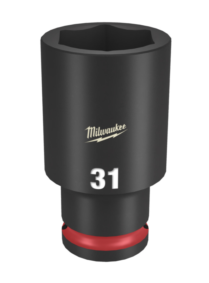 Milwaukee Shockwave Impact Duty™ 1/2"-os gépi dugókulcs fej, hosszú, 6-lapú, 31 mm termék fő termékképe
