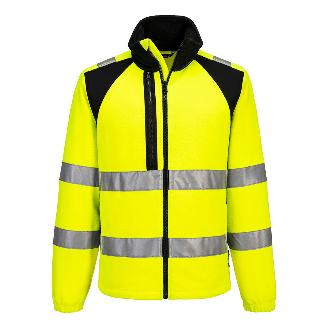 Portwest CD807 - WX2 Eco Hi-Vis polár pulóver, sárga/fekete termék fő termékképe