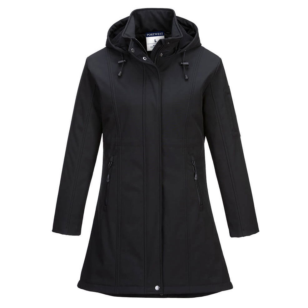 Portwest TK42 - Carla softshell kabát (3L), fekete termék fő termékképe